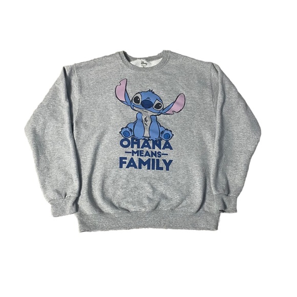 Disney Sweaters - 🔥EUC Disney STItCH Crewneck 🔥 Size M